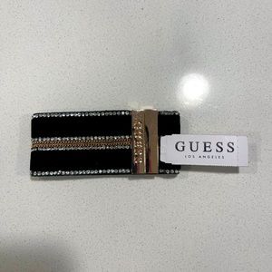 Guess Velvet Cuff Bracelet